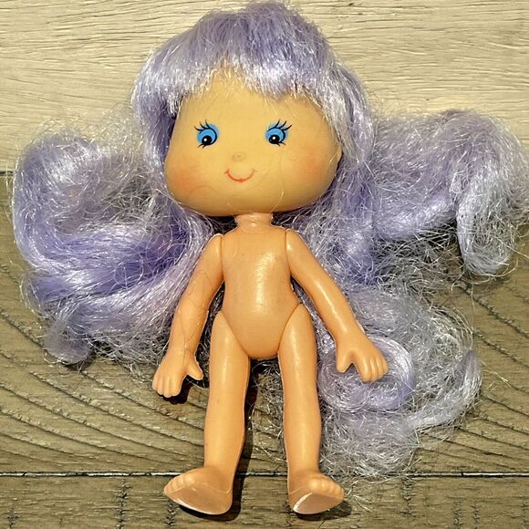 Strawberry Shortcake Doll Knockoff Jelly Bean Vintage 80s fantasy friends purple - Picture 1 of 5
